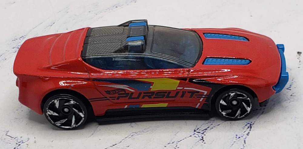 Hot Wheels 2025 First Response 2/5 Red Alpha Pursuit Diecast Car